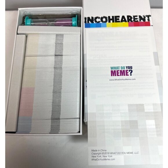 Incohearent Adult Party Game By What Do You Meme? - Picture 4 of 4